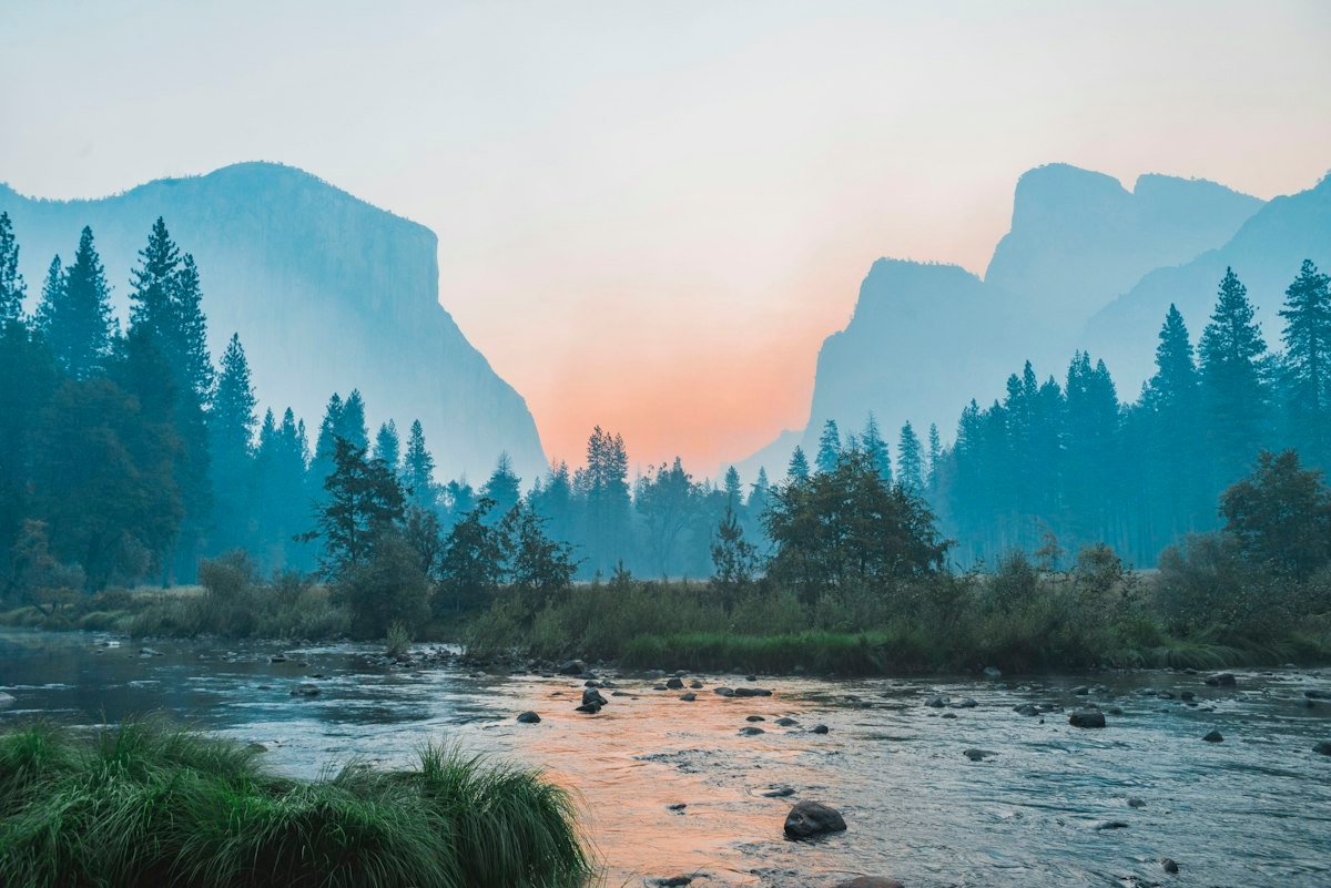 Scenic mountain sunrise over lake - Quote Collection